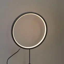 QAZQA Spitzenlicht Schwarz 60 cm Inkl. Wiederaufladbare LED und Solar IP65 - Adalind