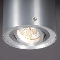 QAZQA Spot Aluminium drehbar und neigbar - Rondoo 1 up