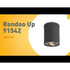 QAZQA Spot dunkelgrau dreh- und neigbar - Rondoo up