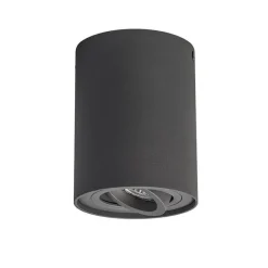 QAZQA Spot dunkelgrau dreh- und neigbar - Rondoo up