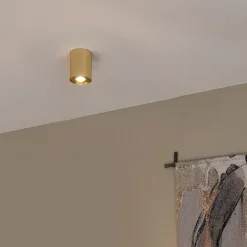 QAZQA Spot Gold / Messing dreh- und neigbar - Rondoo up