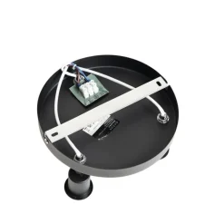 QAZQA Spot schwarz mit goldener Innenseite 3-Licht - Lofty