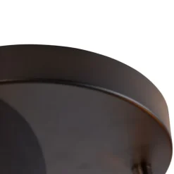 QAZQA Spot schwarz mit goldener Innenseite 3-Licht - Lofty