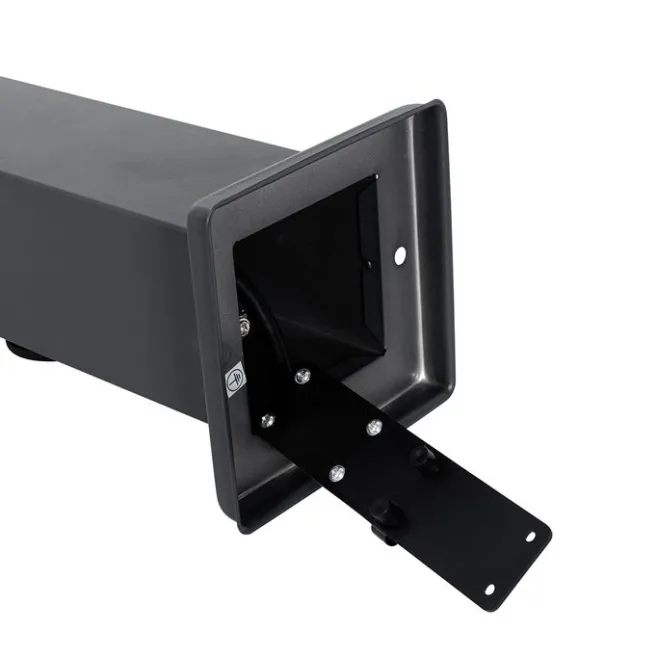 QAZQA Steh-Außenleuchte dunkelgrau 45 cm mit Fassung IP44 - Malios