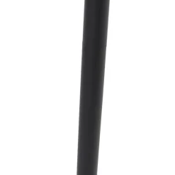 QAZQA Stehende Außenlaterne schwarz 120 cm IP44 - New Orleans