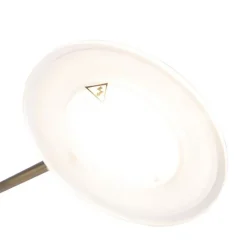 QAZQA Stehlampe Bronze inkl. LED mit Lesearm - Ibiza