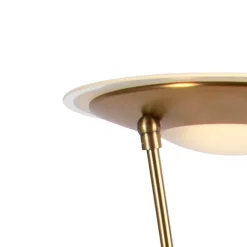 QAZQA Stehlampe Bronze inkl. LED mit Lesearm - Ibiza