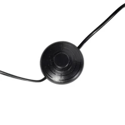 QAZQA Stehlampe Stativ schwarz mit grünem Schirm und Gold 50 cm - Puros