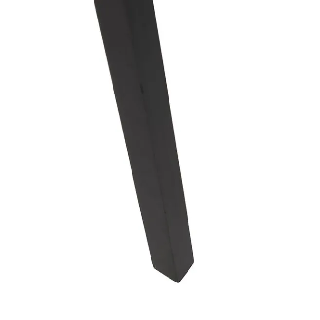 QAZQA Stehlampe Stativ schwarz mit grünem Schirm und Gold 50 cm - Puros