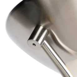 QAZQA Stehleuchte aus Stahl mit Leseleuchte inkl. LED und Dimmer - Diva 2