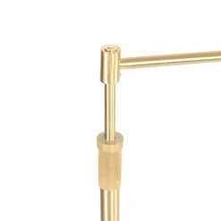 QAZQA Stehleuchte Messing inkl. LED mit Touchdimmer - Notia