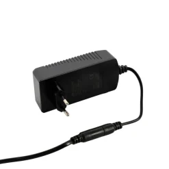 QAZQA Stehleuchte schwarz inkl. LED und Dimmer mit Leselampe - Fez