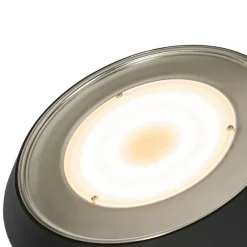 QAZQA Stehleuchte schwarz inkl. LED und Dimmer mit Leselampe - Fez