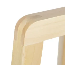 QAZQA Stehleuchte Stativholz ohne Schirm - Puros