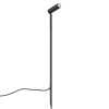 QAZQA Strahler schwarz 80cm inkl. LED Verstellbar IP65 inkl. Kabel und Stecker - Carl