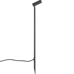 QAZQA Strahler schwarz 80cm inkl. LED Verstellbar IP65 inkl. Kabel und Stecker - Carl