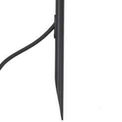 QAZQA Strahler schwarz 80cm inkl. LED Verstellbar IP65 inkl. Kabel und Stecker - Carl