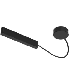 QAZQA Stromschienen-Netzteil schwarz 100W mit Montageplatte 1-phasig - Magnetic