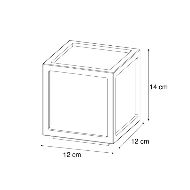 Newgarden Tischleuchte aus Bambus mit Flammeneffekt inkl. LED IP44 Solar Wiederaufladbar - Vega
