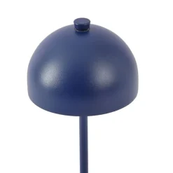 QAZQA Tischleuchte blau inkl. LED IP54 Wiederaufladbar mit Ladestation - Squirrel