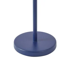 QAZQA Tischleuchte blau inkl. LED IP54 Wiederaufladbar mit Ladestation - Squirrel