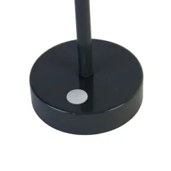 Newgarden Tischleuchte dunkelgrau inkl. LED wiederaufladbar mit Touchdimmer - Renata