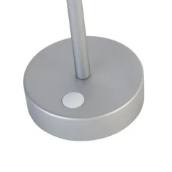 Newgarden Tischleuchte grau inkl. LED wiederaufladbar mit Touchdimmer - Renata