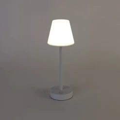 Newgarden Tischleuchte weiß inkl. LED wiederaufladbar mit Touchdimmer - Renata