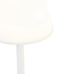 Newgarden Tischleuchte weiß inkl. LED wiederaufladbar mit Touchdimmer - Renata