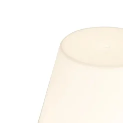 Newgarden Tischleuchte weiß inkl. LED wiederaufladbar mit Touchdimmer - Renata