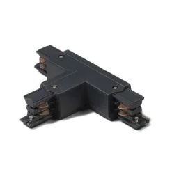 QAZQA T-Verbinder für 3-Phasen Schiene schwarz links unten - 3-phasig