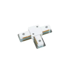 QAZQA T-Verbinder für 1-phasige Schiene weiß - Iconic