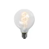 LUEDD Twisted Filament LED-Lampe G95 5W 2200K klar