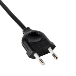 QAZQA Verbindungskabel 300 cm mit schwarzem Stecker