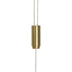 QAZQA Verstellbare Hängelampe Gold inkl. LED - Lamba