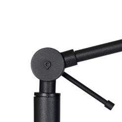 QAZQA Verstellbarer Arm schwarz ohne Fuß für Stehleuchte - Editor