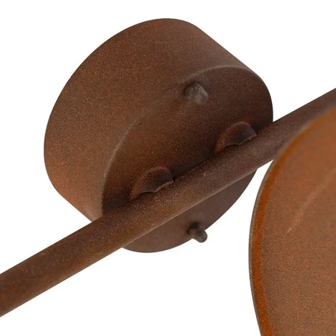 Trio Leuchten Vintage Außenwandleuchte braun IP44 Bewegungsmelder - Herman