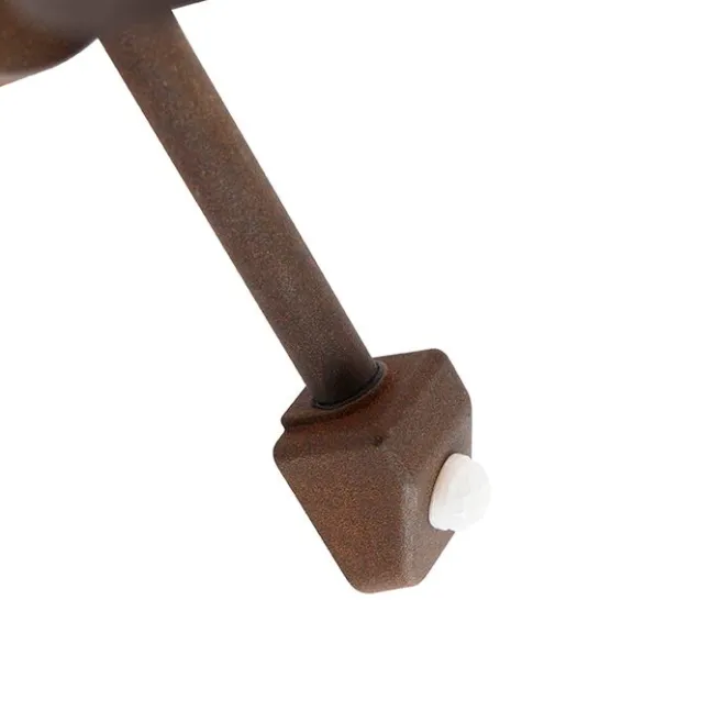 Trio Leuchten Vintage Außenwandleuchte braun IP44 Bewegungsmelder - Herman