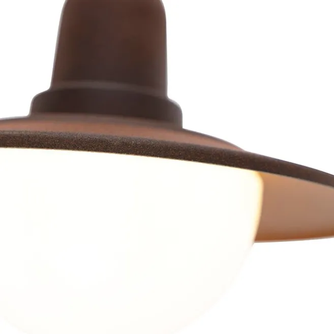 Trio Leuchten Vintage Außenwandleuchte braun IP44 Bewegungsmelder - Herman