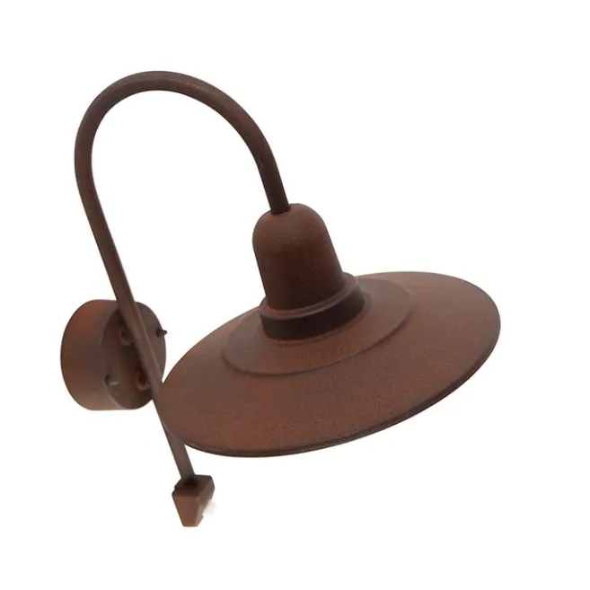 Trio Leuchten Vintage Außenwandleuchte braun IP44 Bewegungsmelder - Herman