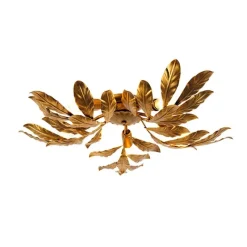 QAZQA Vintage Deckenlampe Antik Gold 5-flammig - Linde