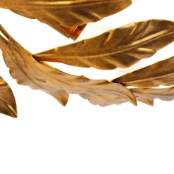 QAZQA Vintage Deckenlampe Antik Gold 5-flammig - Linde