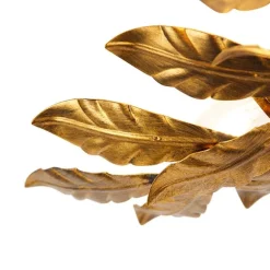 QAZQA Vintage Deckenlampe Antik Gold 5-flammig - Linde