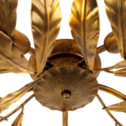 QAZQA Vintage Deckenlampe Antik Gold 5-flammig - Linde