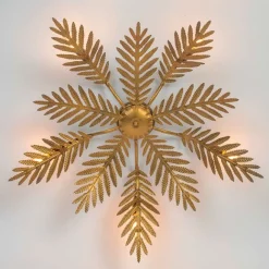 QAZQA Vintage Deckenleuchte 5-flammig Gold - Botanica