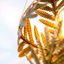 QAZQA Vintage Deckenleuchte Gold 24 cm - Botanica