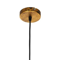 QAZQA Vintage Hängelampe Antik Gold 40 cm - Linde