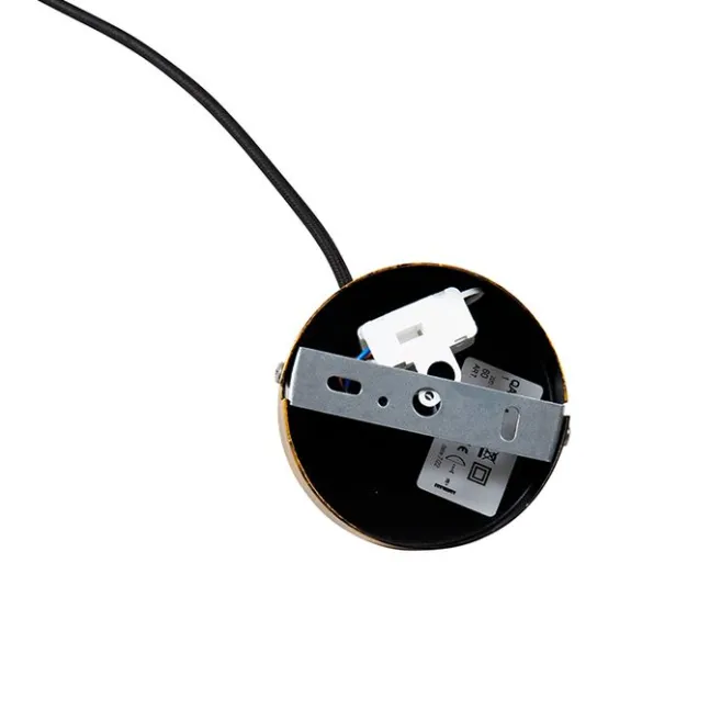 QAZQA Vintage Hängelampe Antik Gold 40 cm - Linde