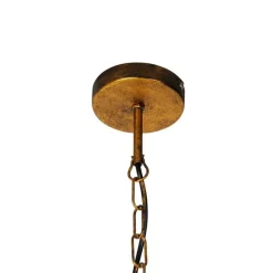 QAZQA Vintage Hängelampe Antik Gold 60 cm - Linde
