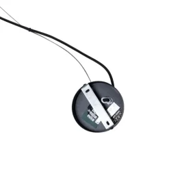 QAZQA Vintage Hängelampe schwarz mit Gold 60 cm - Emilienne Novo